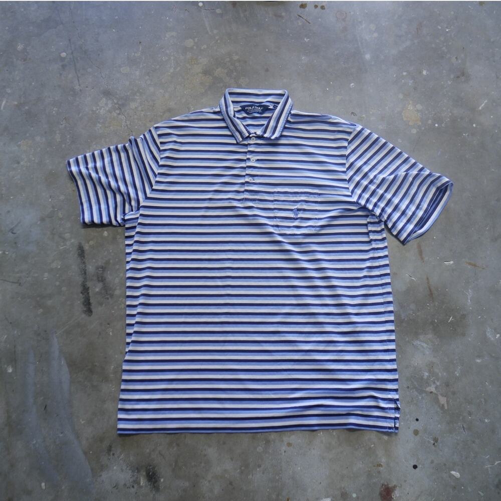 Vintage 90s Polo Golf Ralph Lauren Pocket Tee Single Stitch Mens Size XL - Picture 1 of 8